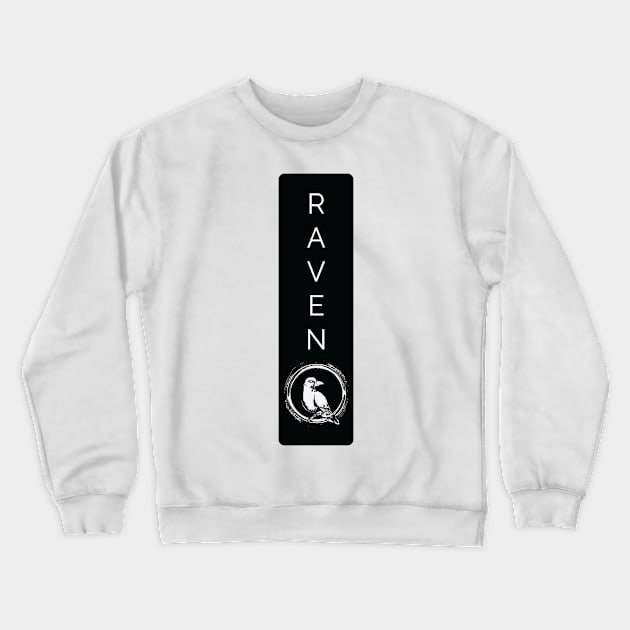 lucky  3rd eyed raven Crewneck Sweatshirt by Zush